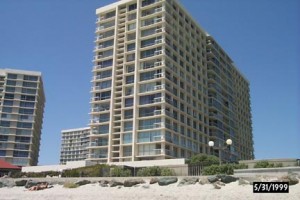 View from beach