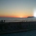 P553 Nothing like a sunset on the beach!